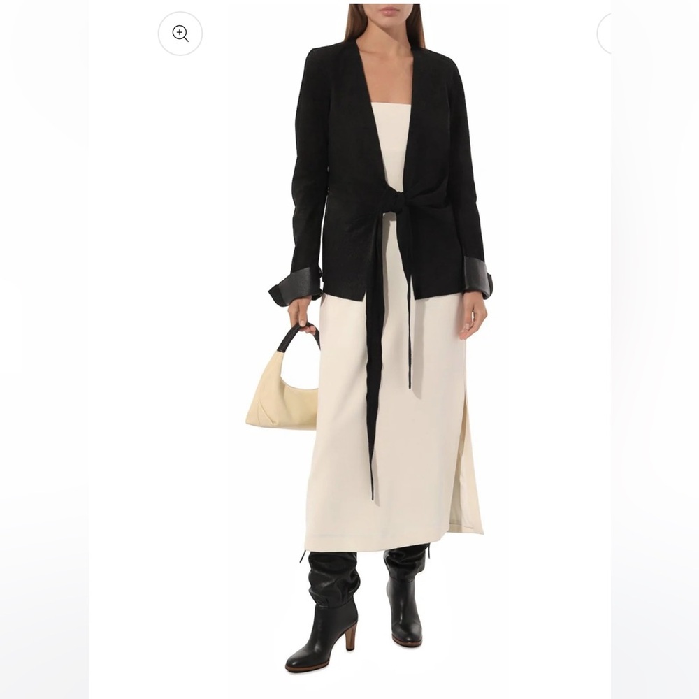 GUCCI 💚❤️ Knee High LISA Leather Boots 37.5 7.5 7 - Picture 3 of 14